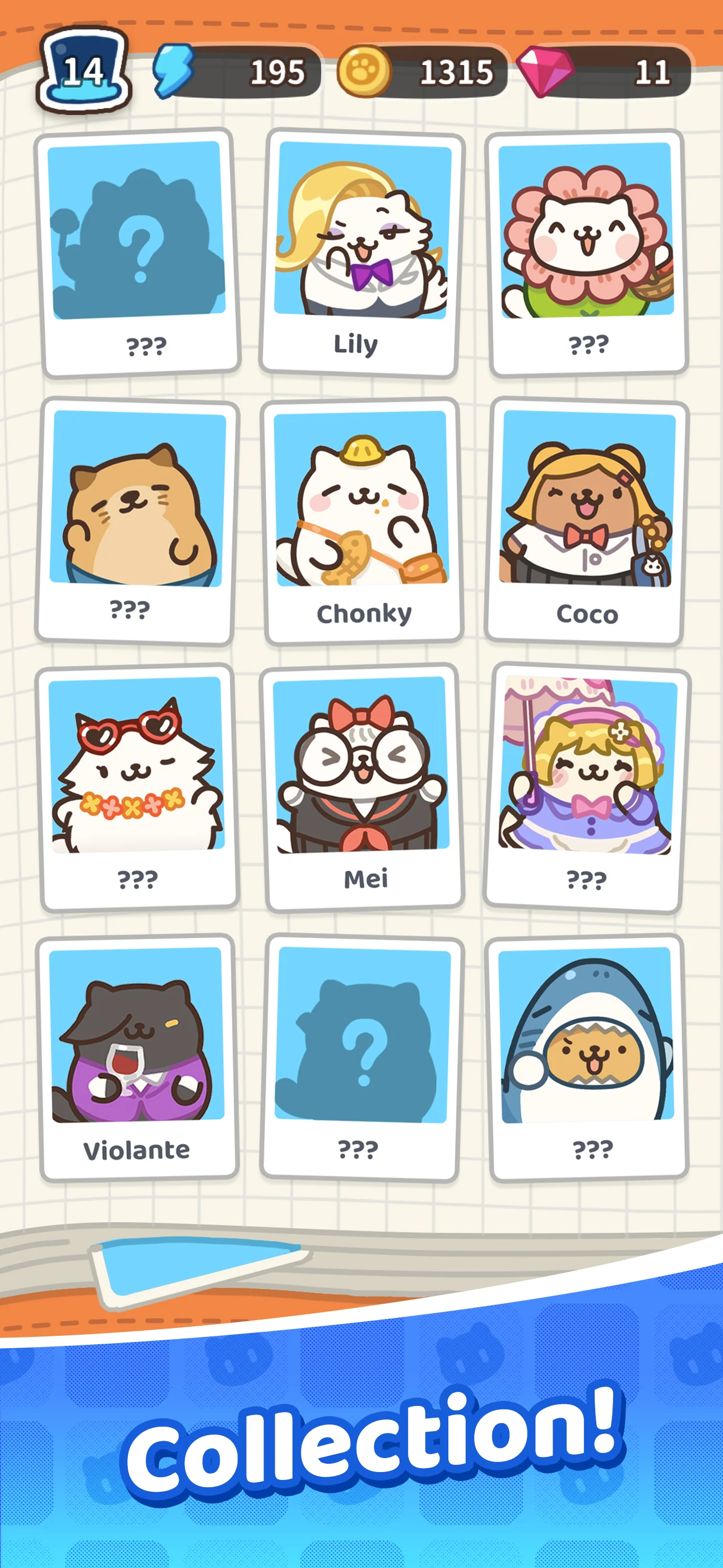 Lazy Meow City: Merge & Cats screenshot